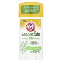 Дезодорант із натуральними дезодорувальними речовинами Essentials, розмарин і лаванда, А&H