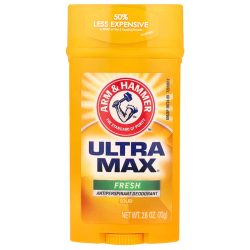 Твердий дезодорант-антиперспірант для чоловіків, широкий стік Fresh UltraMax, А&H