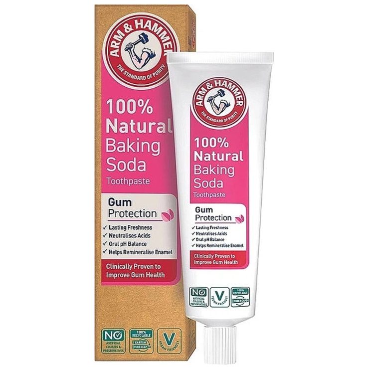 Зубна паста для захисту ясен 100% NATURAL, A&H 75 мл