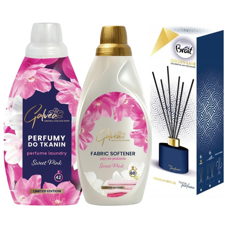 Набір для прання Galvea Sweet Pink + Brait Golden Lake