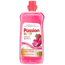 Засіб для миття підлоги “Тюльпан та лічі”, Passion Gold 1 л