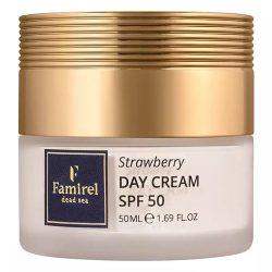 Крем для обличчя денний WW Egypt Strawberry Сяйво та рівний тон SPF50, Famirel 50 мл