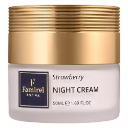Крем для обличчя нічний WW Egypt Strawberry Сяйво та рівний тон SPF50, Famirel 50 мл
