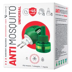 Електрофумігатор+рідина від комарів 45 ночей, Anti Mosquito