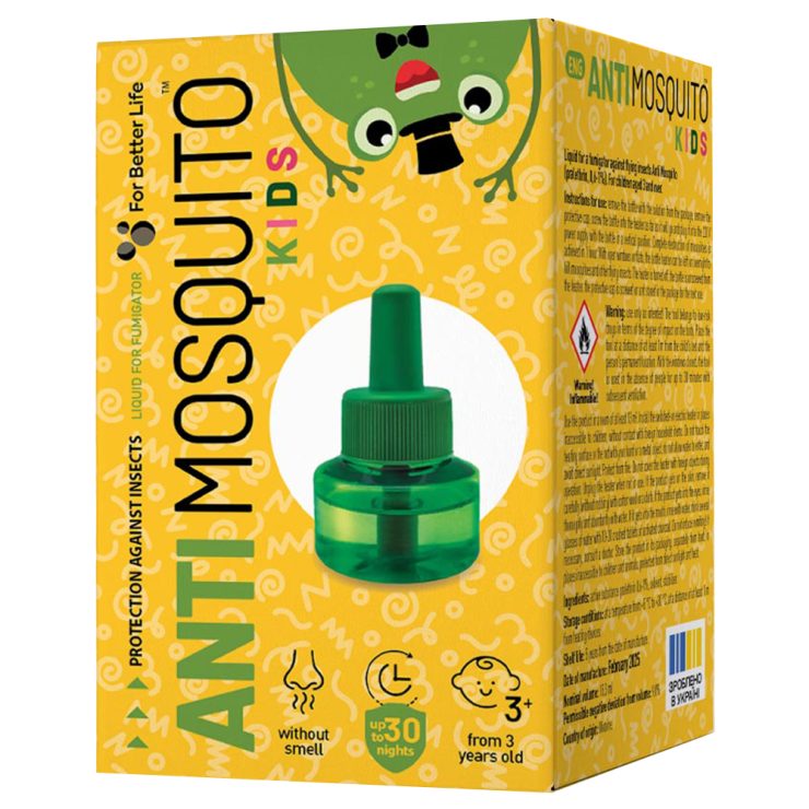 Рідина від комарів 30 ночей Kids, Anti Mosquito 15,3 мл