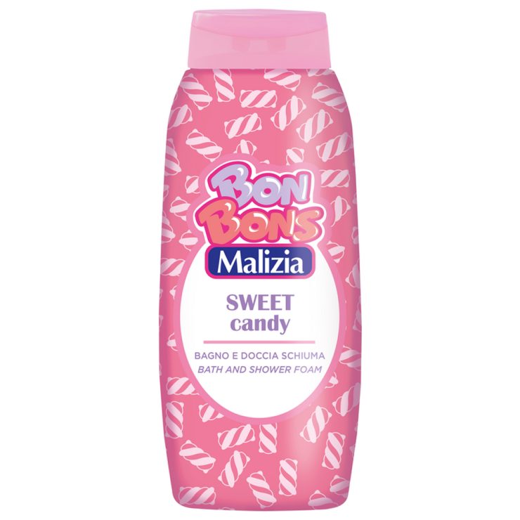 Дитяча гель-піна для ванни та душу Candy, Malizia 500 мл