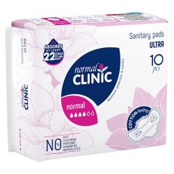 Прокладки для критичних днів Ultra Cotton Feeling 4 краплі, Normal Clinic 10 шт