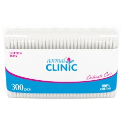 Ватні палички в ZIP упаковці, Normal Clinic 300 шт