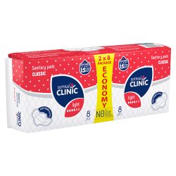 Прокладки для критичних днів Classic Cotton Feeling 4 краплі DUO, Normal Clinic 16 шт
