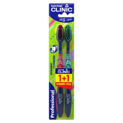 Зубна щітка Professional medium, Normal Clinic 1+1