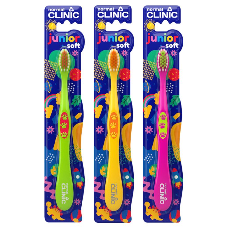 Зубна щітка Junior soft, Normal Clinic