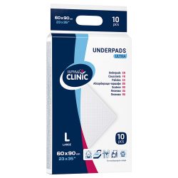 Універсальні гігієнічні пелюшки Ultra L, Normal Clinic 60×90 10 шт