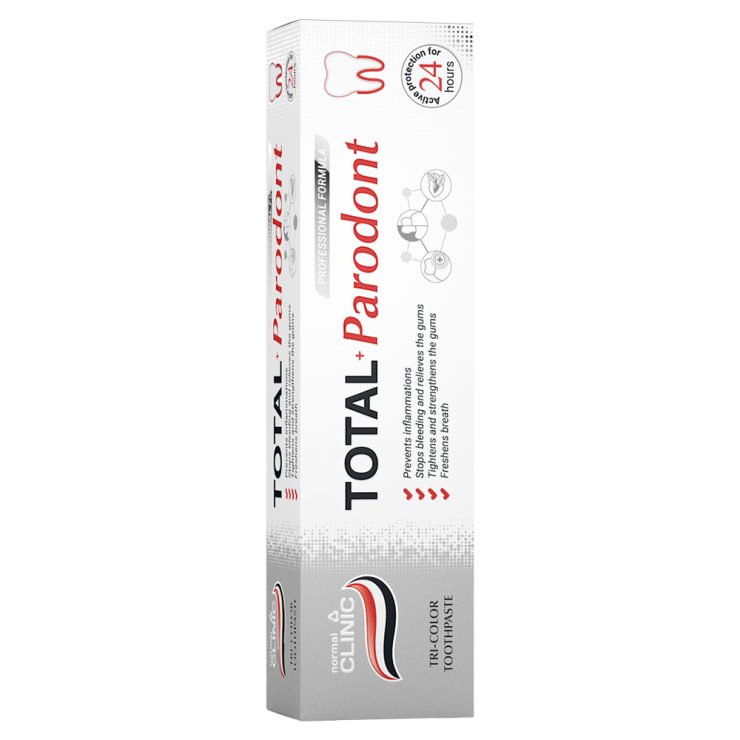 Зубна паста Total+ Пародонт, Normal Clinic 100 мл