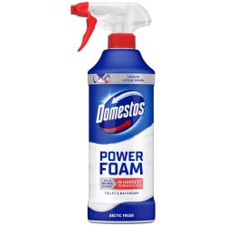 Спрей-піна для унітазу та ванної Power Foam Арктична свіжість, Domestos 435 мл
