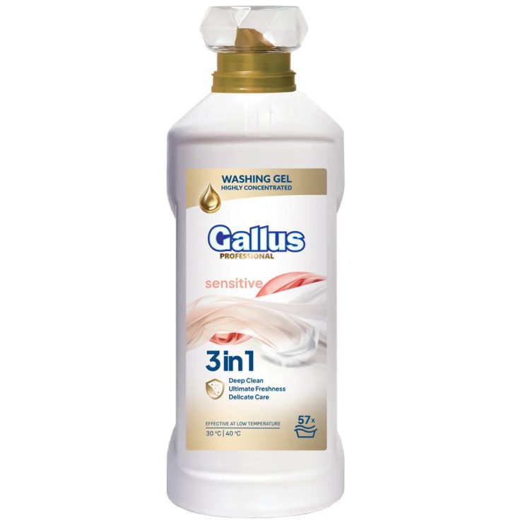 Гель для прання 3в1 Делікатний, Gallus Professional 2 л