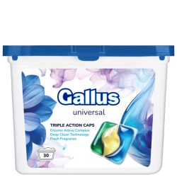 Капсула для прання 3в1 Універсальний, Gallus 30 шт