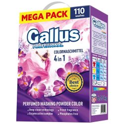 Пральний порошок 4в1 Кольоровий, Gallus Professional 6,05 кг
