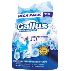 Пральний порошок 4в1 Універсальний, Gallus Professional 6,6 кг