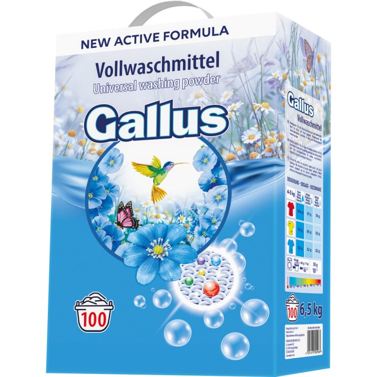 Пральний порошок Універсальний, Gallus 6,50 кг