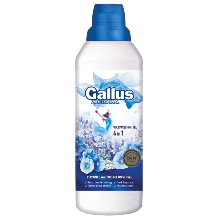 Гель для прання Concentrated 4в1 Універсальний, Gallus Professional 1 л