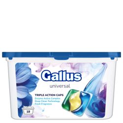Капсула для прання 3в1 Універсальний, Gallus 18 шт