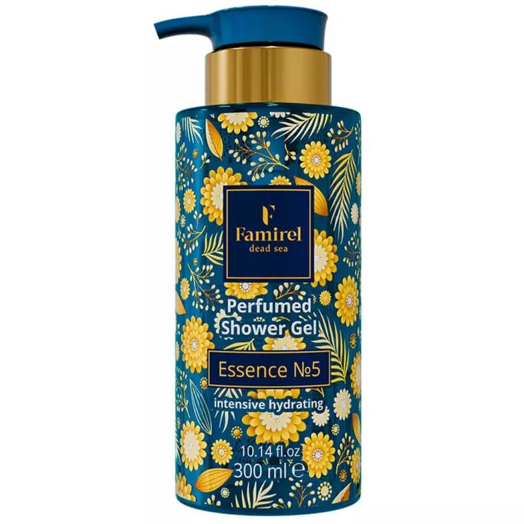 Парфумований гель для душу Intensive Hydrating Essence №5, Famirel 300 мл