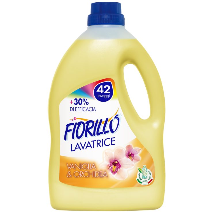 Гель для прання з ароматом Ванілі та Орхідеї, Fiorillo 2,5 л.