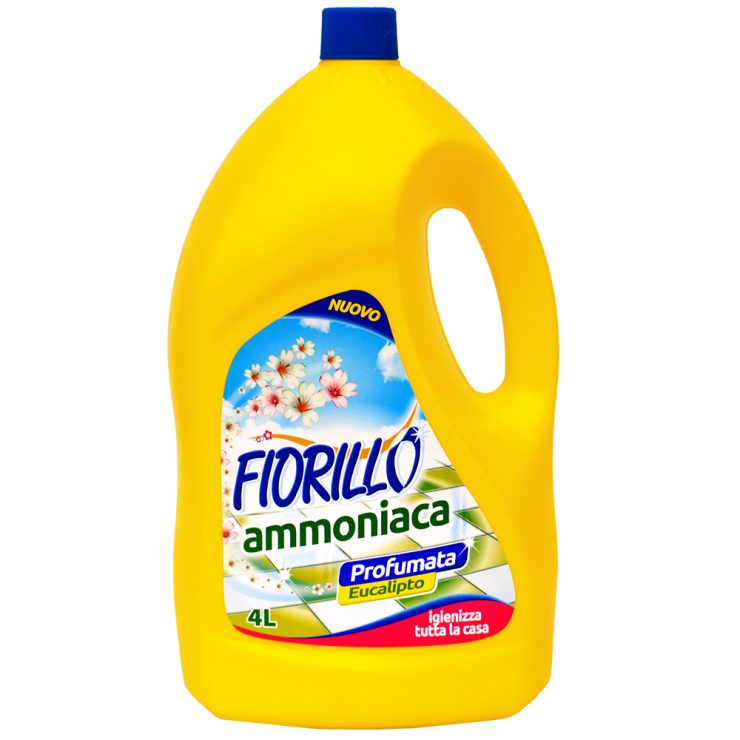 Засіб для прибирання з аміаком запах евкаліпта, Fiorillo 4 л.