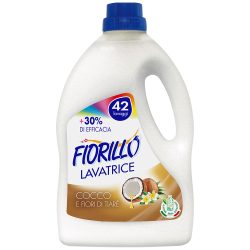 Гель для прання з ароматом Кокосу та квітки Тіаре Fiorillo, 2,5 л.