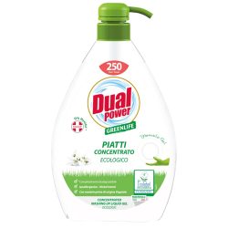 Гель для миття посуду концентрований GREEN LIFE з дозатором, Dual Power 1 л