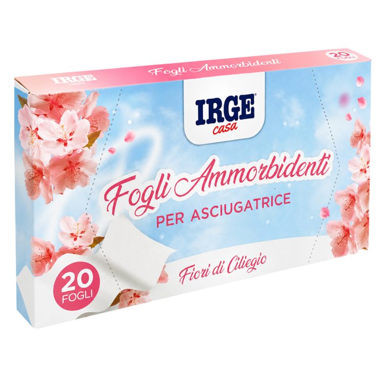Серветки ароматизовані для сушильної машини Fiori di Ciliegio, Irge 20 шт