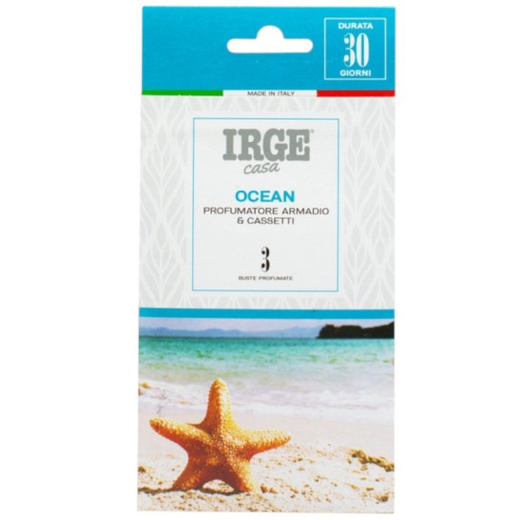 Ароматизатор для шафи в гранулах Ocean, Irge 3 шт