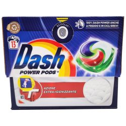 Капсули для прання антибактеріальні Power 3в1, Dash 13 шт