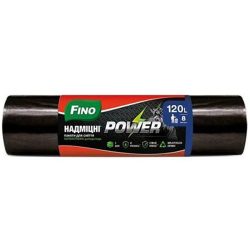 Пакети для сміття надміцні Power, Fino 120 л 8 шт