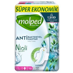 Гігієнічні прокладки Long 5 крапель Hygiene Max, Molped 16 шт
