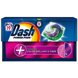 Капсули для прання Color Plus Fiber, Dash 19 шт