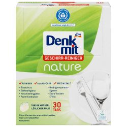 Таблетки для посудомийки Nature, Denkmit 30 шт
