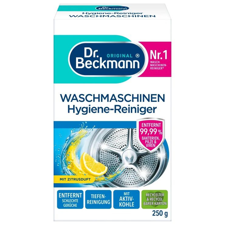 Порошок для очистки пральних машин Lemon, Dr.Beckmann 250 г