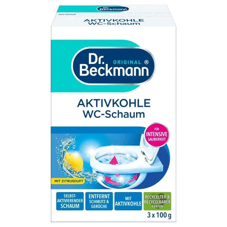 Піна для туалету WC-Schaum, Dr.Beckmann 3*100 г