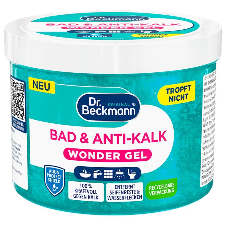 Гель для ванни проти нальоту, Dr.Beckmann 450 г
