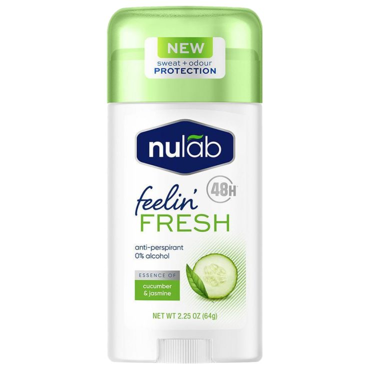 Антиперспірант-стік жіночий Fresh, Nulab 64 г