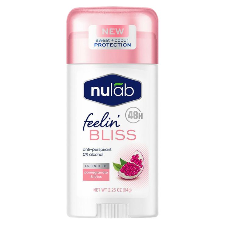 Антиперспірант-стік жіночий Bliss, Nulab 64 г