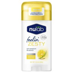 Антиперспірант-стік жіночий Zesty, Nulab 64 г