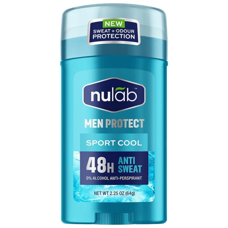 Антиперспірант-стік чоловічий Sport Cool, Nulab 64 г