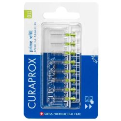 Набір змінних йоржиків Prime Refill, d-1,1 мм, Curaprox 8 шт.