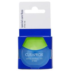 Нитка міжзубна нейлонова Implant-saver, Curaprox 30 м