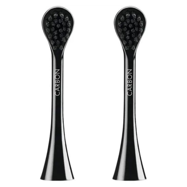 Насадки для звукової щітки Hydrosonic Black Is White Carbon, Curaprox 2шт
